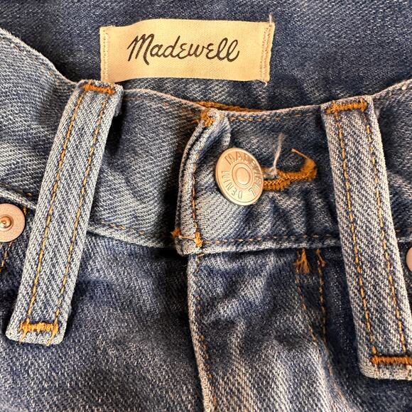Madewell The MomJean Short Cut Off Shorts Size 24 - Picture 7 of 7